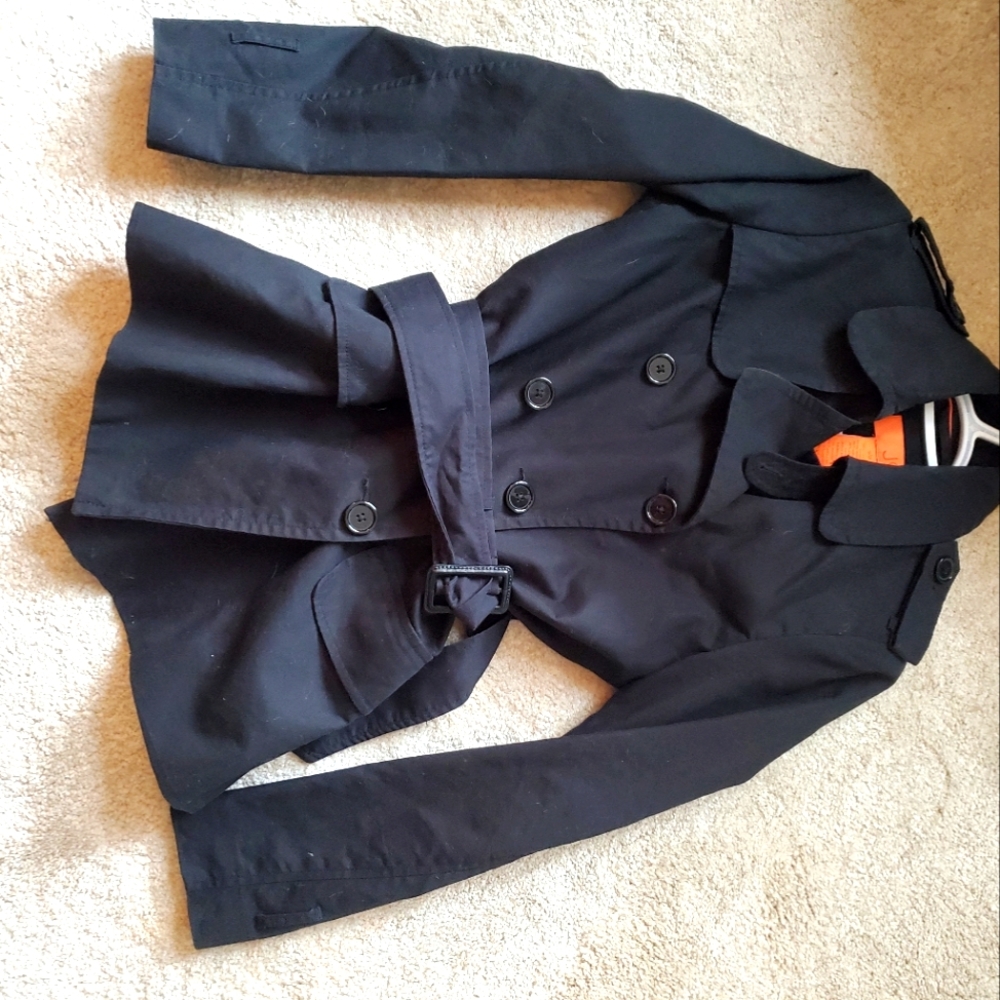 Beautiful black pea coat (3 for $50!)